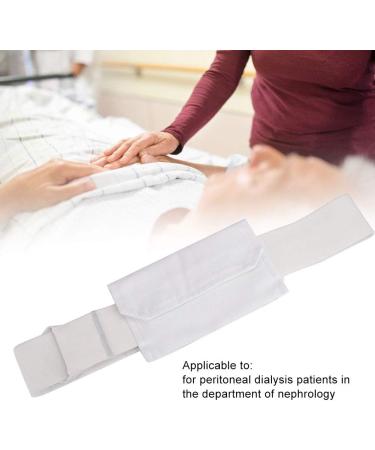 PD Catheter Belt - Peritoneal Dialysis Tube Protection & Abdominal Fixation - White - Buy Online on SooperMarket.com