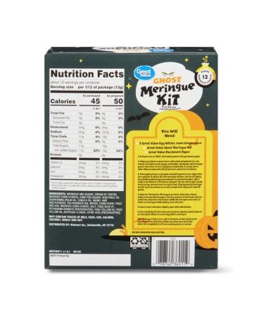 Ghost Meringue Halloween Kit - 13.68 oz, Spooky & Delicious Treat! - Buy Online on SooperMarket.com