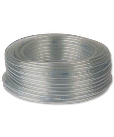 Teichpoint 25 m PVC air hose 4mm inside 6mm outside crystal clear transparent ventilation hose for ponds and aquarium hose roll