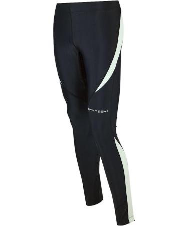 Airtracks Men's Long Running Pants - Functional Compression Tights Breathable & Reflective XL Black-Grey for Optimal Performance - Buy Online on SooperMarket.com