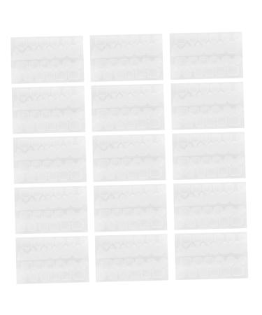 Gogogmee 15sheets Nail Jelly Glue Fake Nails Fake Nail Stickers Waterproof Nail Sticker Waterproof Labels Premium Fake Nails Glue Self-use Nail Glue Nail Glue Stickers Nail Art Glue