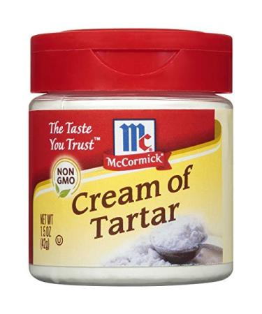 Mccormick Schilling Ground Cream of Tartar, 1.5-Ounce (Pack of 6)