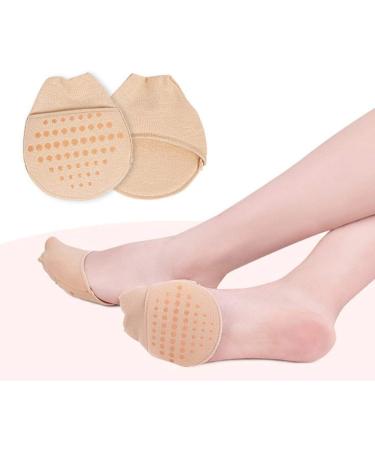 Invisible Toeless Toe Socks 2 Pair | Adjustable Liner for High Heels & Sandals - Buy Online on SooperMarket.com