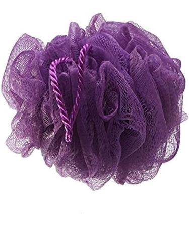 Planet 007 Bath Shower Loofahs Mesh Pouf Sponge Set - Purple (3 Pack) - Buy Online on SooperMarket.com