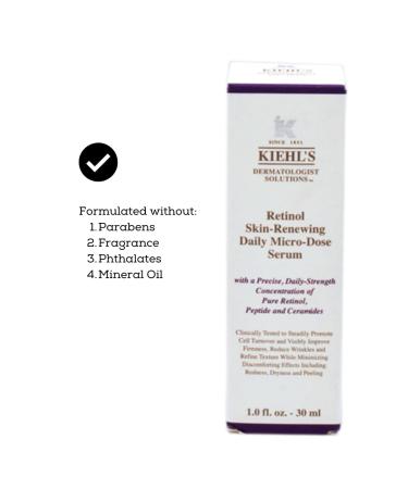 Kiehl's Retinol Skin Renewing Daily Serum - 1 oz - Buy Online on SooperMarket.com