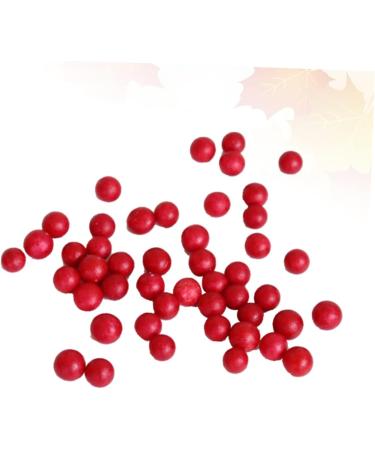HOMSFOU 300 Pcs Winter Decor for Home Household Decor Red Home Decor Light House Decorations for Home Red Decor Home Decoration Home Accents Decor Berry Decor Rodless Red Berries Redx3pcs 1x1cmx3pcs - Buy Online on SooperMarket.com