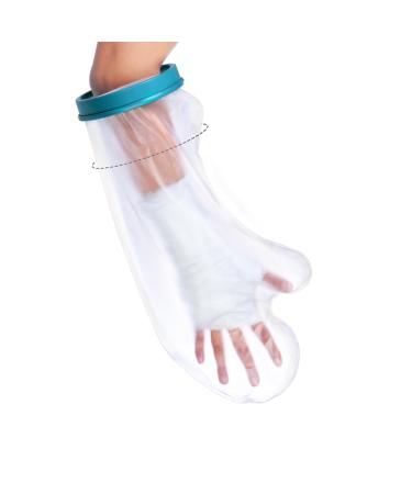 Bathing Wound Protectio Cover - Adult Short Arm Blue And White Bathing Wound Protectio Cover Bathing Waterproof Cover Wound Waterproof Protectio Cover 51cm