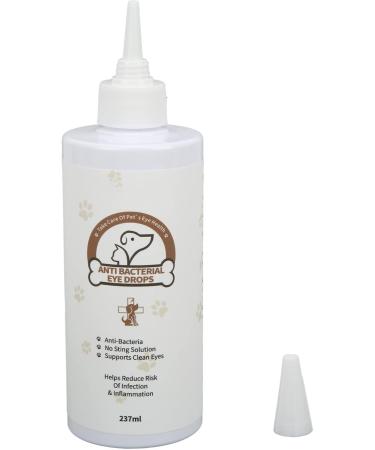 237ml Dogs and Cats Eye Cleaner Pet Eye Care Dogs Eye Rinse Liquid for Cleanse Irritated Eyes - Buy Online on SooperMarket.com