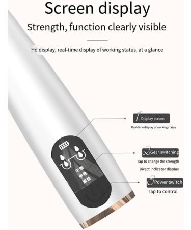 MRNHA Electric Blackhead Remover Face Pimple Extraction Deep Spots Pore Acne Removal Cleaner Cleanser - Buy Online on SooperMarket.com