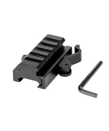 Houston Qd 5 slot M locomotive picatinny-rail adapter quick release picatinny rail Weaver adapter for 20 mm tactical scope extend mount adapter QC08