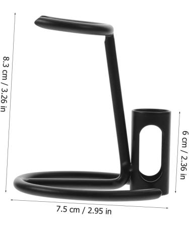 Angoily Razor and Toothbrush Holder Stand - Rustproof Metal Shaving Brush and Soap Stand for Travel | International Shipping Available - Buy Online on SooperMarket.com