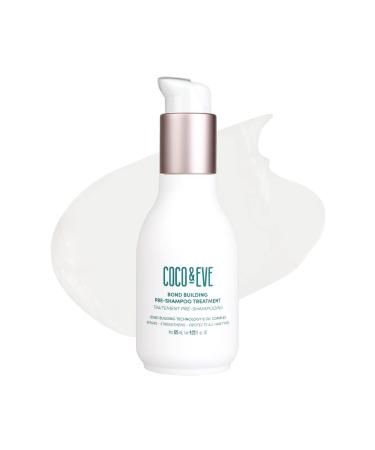 Coco & Eve Bond Building Pre-Shampoo Treatment | Dry Damaged Hair Repair | Deep Conditioning Mask for Repairing Hair Damage & Hair Bonds | Helps with Hair Breakage (4.23 fl oz)