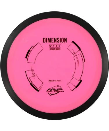 MVP Disc Sports Neutron Dimension 170-175g Disc Golf Distance Driver - Assorted Colors - Buy Online on SooperMarket.com