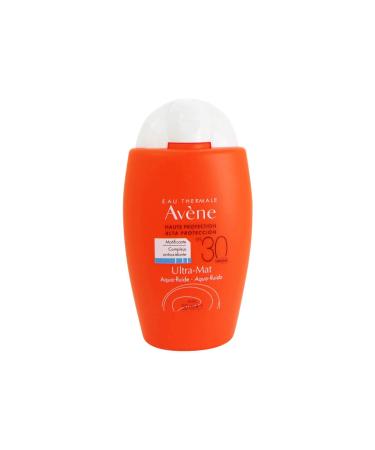 EAU THERMALE AVENE Solar Aqua-fluid Ultra Mat SPF 30 50ml Liquid Sunscreen SPF 30 sun protection Water Resistant Unisex-Adults
