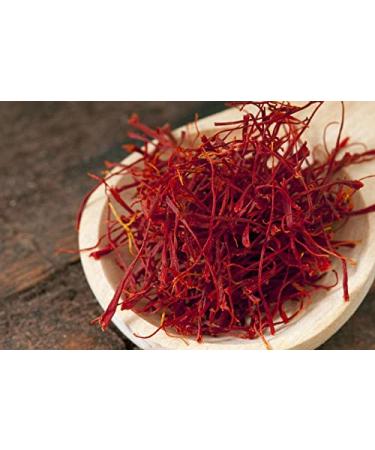 Saffron Premium Quality | Natural Grade A Spanish Saffron Threads | Kesar Spice | ZAFFERANO ZAFRAN (1 gram) 1 g (Pack of 1)