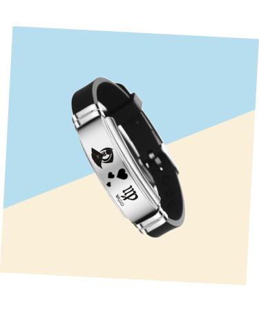 PACKOVE Couples Bracelets Friendship Bracelets Mens Bracelet Stainless Steel Bracelet Twelve Constellations Bracelet Stainless Steel Bangle Couple Bracelet Miss Wristband Fashion - Buy Online on SooperMarket.com