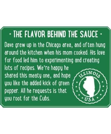 Dave's Chicago-Style Bolognese 25 oz - Gluten Free Non-GMO 100% All Natural Tomato Sauce - Buy Online on SooperMarket.com