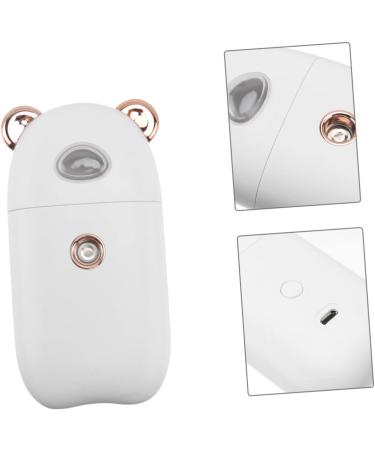 MUSISALY 1pc Beauty Humidifier Facial Mister Electric Aroma Portable Handheld Humidifier Abs White - Buy Online on SooperMarket.com