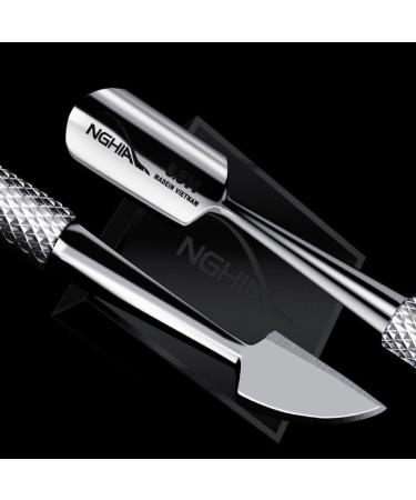 Stainless Steel Nail & Cuticle Care: Precision Toolsfor At-Home Manicures & Pedicures-Expert Silver - Buy Online on SooperMarket.com