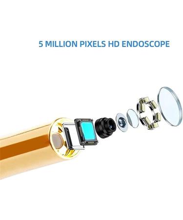 Jteremy Smart Ear Wax Removal Tool | 5M Pixel HD WiFi Endoscope | Otoscope Ear Cleaner - Buy Online on SooperMarket.com