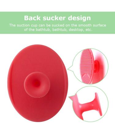 Zroven 4-Piece Silicone Face Brush Cleaning Pads - Acne Removal & Pore Cleanser Tool in Random Colors - Buy Online on SooperMarket.com