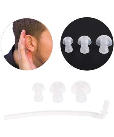 JIAHAO 2 x Sound Tubes + 6 x Ear Plugs/Pieces/Domes + 3in1 Hearing Aids Cleaning Tool - Buy Online on SooperMarket.com