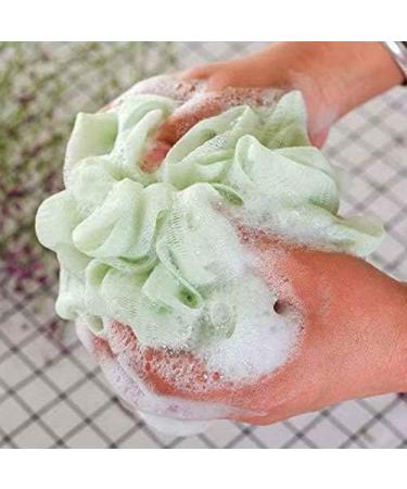 LHKJ 4 Pieces Shower Sponge Exfoliating Sponge Shower Sponge with Soft Toy and Net Bath Sponge for Children Adults Bath Ball Animal Washing Sponge (Colourful) - Buy Online on SooperMarket.com