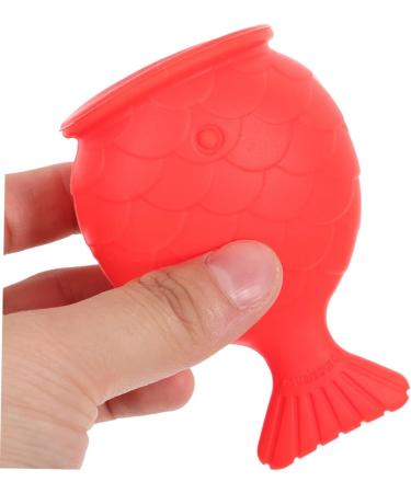 Beavorty 2pcs Silicone Fish Lip Filler Self Suction Plumping Device Natural Lip Plumper Red - Buy Online on SooperMarket.com