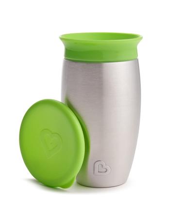 Munchkin 17061 10oz Stainless Steel Miracle 360 Sippy Cup - Assorted Colors - Buy Online on SooperMarket.com