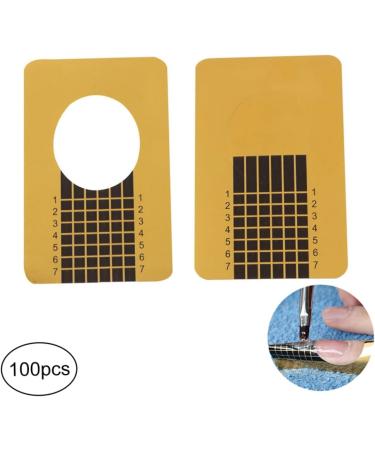 100Pcs Nail Art Tips Acrylic Nail Tips Extension Forms Guide Stickers French Nail Diy Tool Acrylic Uv Gel Tools Nail Art Stickers For Salon Or Home Use - Buy Online on SooperMarket.com