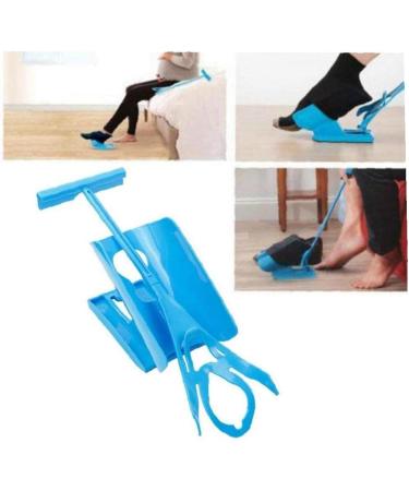  Easy On/Easy Off Sock Aid Kit Helper Slider Without Bending Strenching for Convenient Travel - Buy Online on SooperMarket.com
