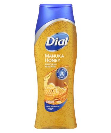 Dial Body Wash Manuka Honey 16 Ounce Enriching (473ml) (Pack of 2)