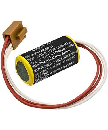 Replacement Battery for Omron C1000H C1000HF C120 C120F C20 C2000H C20P C20PF C28P C28PF C40P C40PF - 1700mAh/3.6V Compatibility | International Shipping Available - Buy Online on SooperMarket.com