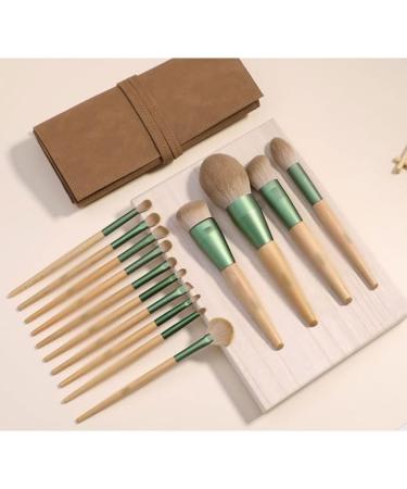 DFHBFG 14-Piece Makeup Brush Set - Loose Powder & Eye Shadow Brushes | International Shipping Available - Buy Online on SooperMarket.com