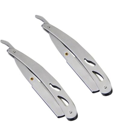 Buy Cabilock Vintage Razor Blade Holder - 4 Piece Stainless Steel Set | Perfect Father's Day Gift for Men - Buy Online on SooperMarket.com