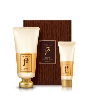 Whoo Gongjinhyang Facial Foam Cleanser Special Set 16.0 Ounce