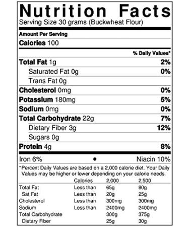Organic 1 lb Buckwheat Flour | Gluten-Free | Grown in USA - Buy Online on SooperMarket.com