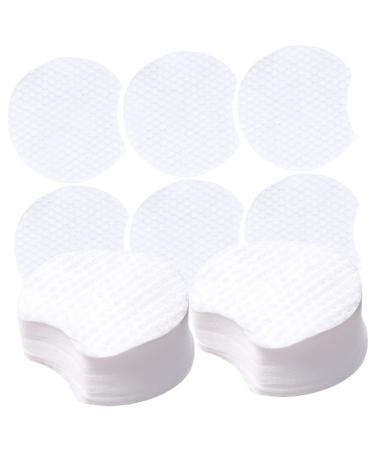 Beaupretty 2400 Pcs face Cleaning Wipes Non-Woven Fabric Nail Wipes 900 Pearl Patte Facial Pads Make up Removal Pads White 2x2pcs 5.8x5.8cmx2pcs