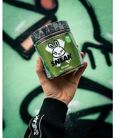SNEAK Sour Apple Edition Energy Drink | Zero Sugar, Low-Calorie, Vegan | In-Game Focus Boost | 40 Servings, 400g - Pack of 1 - Buy Online on SooperMarket.com