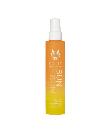 Ellis Brooklyn SUN Hair And Body Mist - Rich Floral Perfume with Italian Mandarin Orange Flower Water & Cedarwood Vegan Perfume Made In The USA Sun 3.38 Fl Oz (Pack of 1)