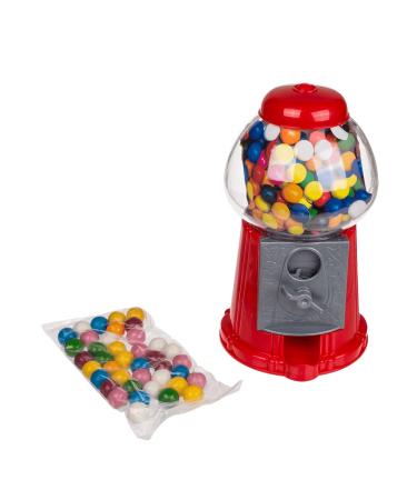 Out of the Blue Red Chewing Gum Dispenser with Gum - 22 cm Glass - Buy Internationally - Buy Online on SooperMarket.com