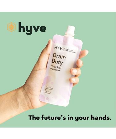 Hyve Drain Duty Water Pipe Cleaner - Lavender & Bergamot 2oz | Eco-Friendly Solutions for International Shipping - Buy Online on SooperMarket.com