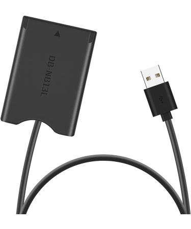 Knadgbft -13L Dummy Battery with USB-A Power Adapter DC Coupler for G7X2 G7X3 G5X2 G9X2 G1X3 G5X G9X SX620 SX720 SX730 - Buy Online on SooperMarket.com