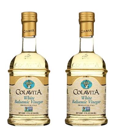 Colavita White Balsamic Vinegar, 16.9 Ounce (Pack of 2)