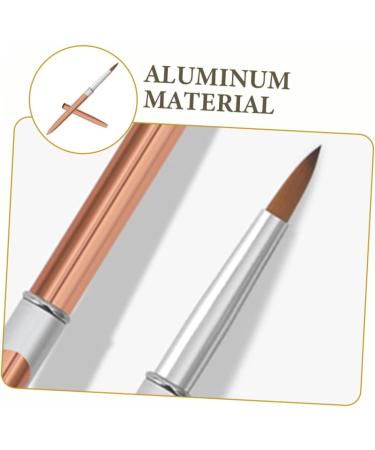 minkissy Metal Rod Nail Art Pen Nail Art Liner Manicure Liner Brush Striping Manicure Tools Liner Brush for Nails Gel Nail Art Drawing Pens Nail Art Pens Aluminum Modeling Line Pen 17.40X1.00X1.00CM As Shown - Buy Online on SooperMarket.com