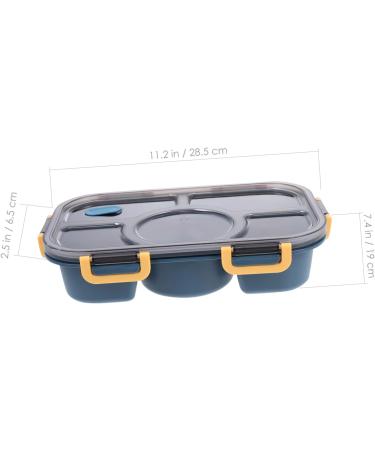 HOLIDYOYO Box Lunch Box Lunch Container Bento Tray Outdoor To Go Cont Student Food Household Pp 8Y4LZ9HMZ3013254NNCONVBL Navy 28.5X19X6.5CM - Buy Online on SooperMarket.com