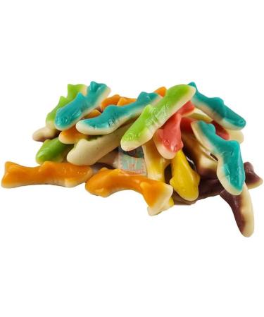 Gummy Shark Sweets - Multi Coloured Sweets - 1KG Bag - Gluten Free - Fat Free - Lactose Free - Buy Online on SooperMarket.com