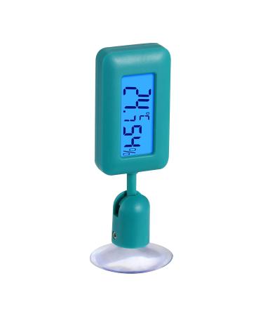 YESAVAY Reptiles Thermometer Hygrometer | Digital Temp & Humidity Meter for Bearded Dragon Tanks - Suction Cup | Mini Black - Buy Online on SooperMarket.com