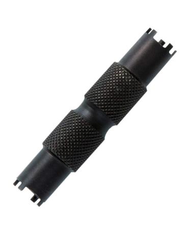 Real Avid Front Sight Adjuster: universal tool for adjusting A1 and A2 Type Front Sights (4-prong and 5-prong BUIS), Black/Tan