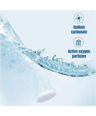 Tablets Bubble Active Oxygen Descaling Scale Remover Tea Water Stain Remover Bubble Active Oxygen Descaling Effervescent Tablets Tea Stain Remover Water Scale Cleaning (20PCS) - Buy Online on SooperMarket.com